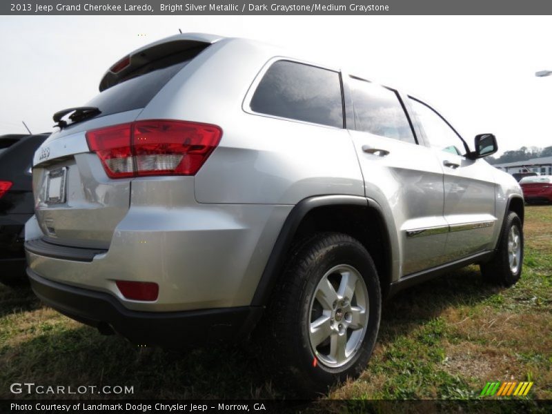 Bright Silver Metallic / Dark Graystone/Medium Graystone 2013 Jeep Grand Cherokee Laredo