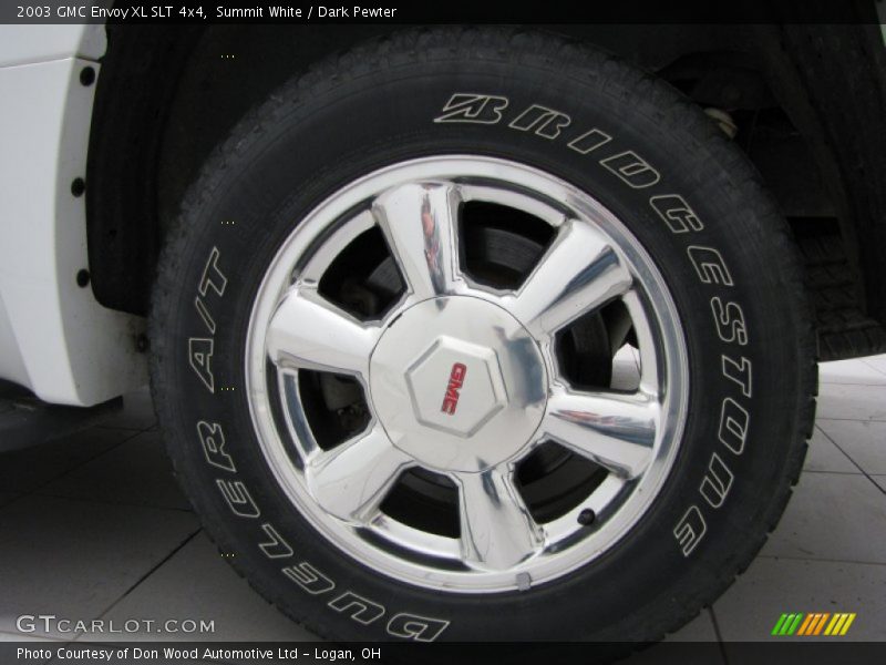Summit White / Dark Pewter 2003 GMC Envoy XL SLT 4x4