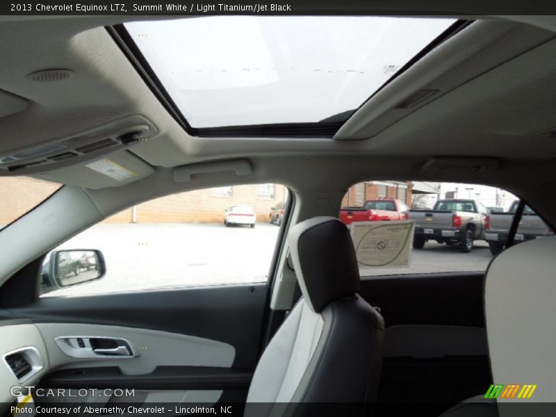 Summit White / Light Titanium/Jet Black 2013 Chevrolet Equinox LTZ