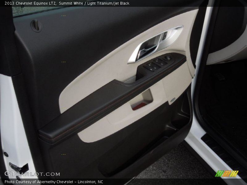 Summit White / Light Titanium/Jet Black 2013 Chevrolet Equinox LTZ