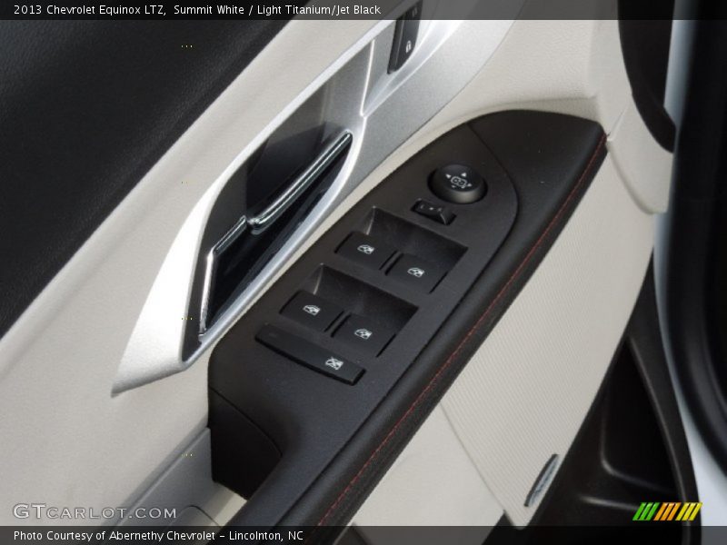 Summit White / Light Titanium/Jet Black 2013 Chevrolet Equinox LTZ