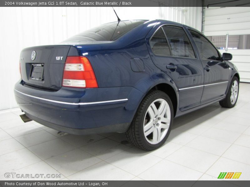 Galactic Blue Metallic / Black 2004 Volkswagen Jetta GLS 1.8T Sedan