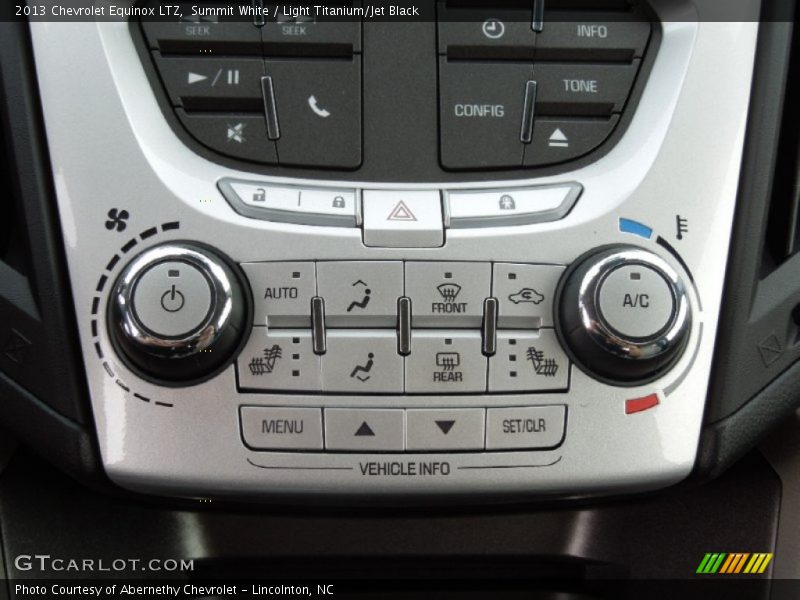 Summit White / Light Titanium/Jet Black 2013 Chevrolet Equinox LTZ