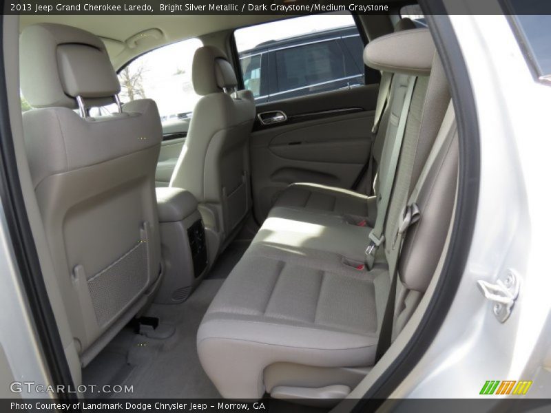 Bright Silver Metallic / Dark Graystone/Medium Graystone 2013 Jeep Grand Cherokee Laredo
