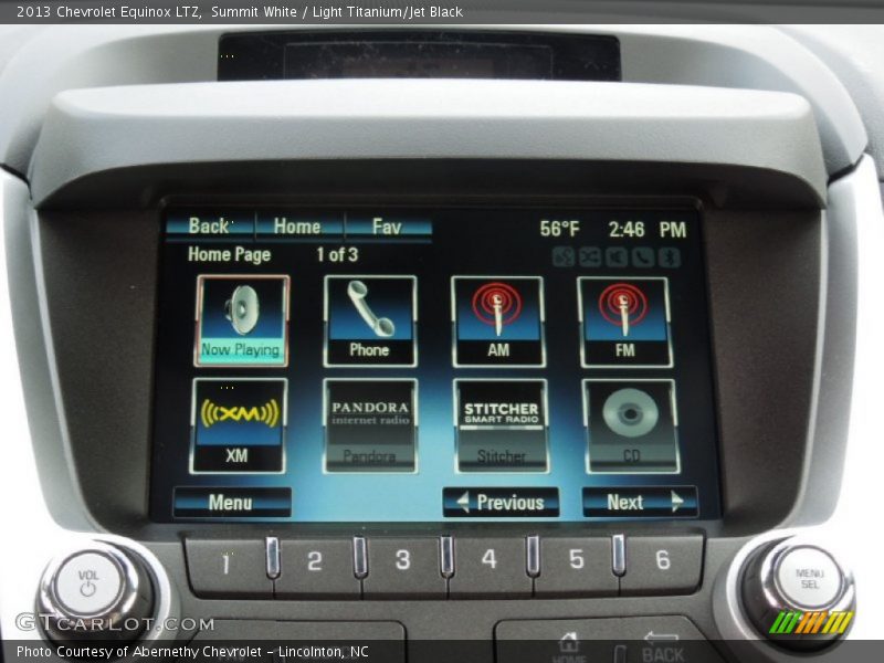 Summit White / Light Titanium/Jet Black 2013 Chevrolet Equinox LTZ