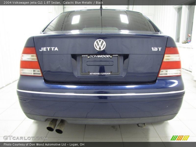 Galactic Blue Metallic / Black 2004 Volkswagen Jetta GLS 1.8T Sedan