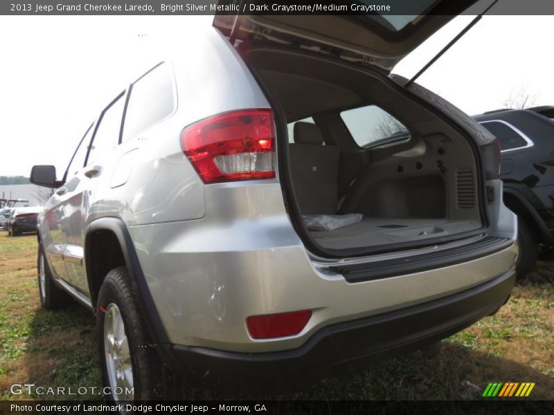 Bright Silver Metallic / Dark Graystone/Medium Graystone 2013 Jeep Grand Cherokee Laredo