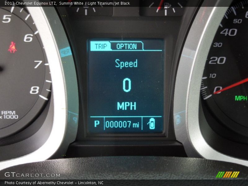 Summit White / Light Titanium/Jet Black 2013 Chevrolet Equinox LTZ