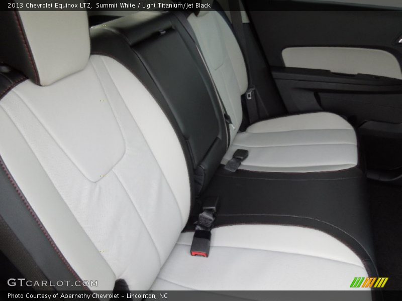 Summit White / Light Titanium/Jet Black 2013 Chevrolet Equinox LTZ