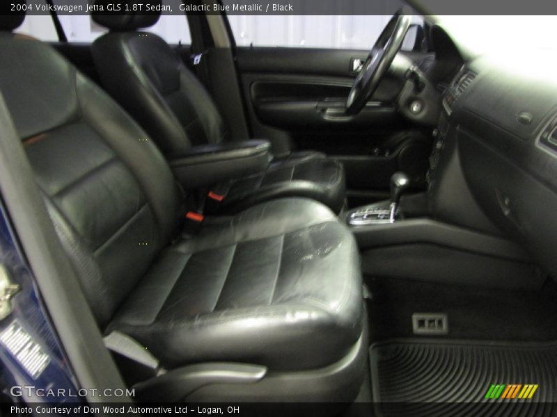 Galactic Blue Metallic / Black 2004 Volkswagen Jetta GLS 1.8T Sedan