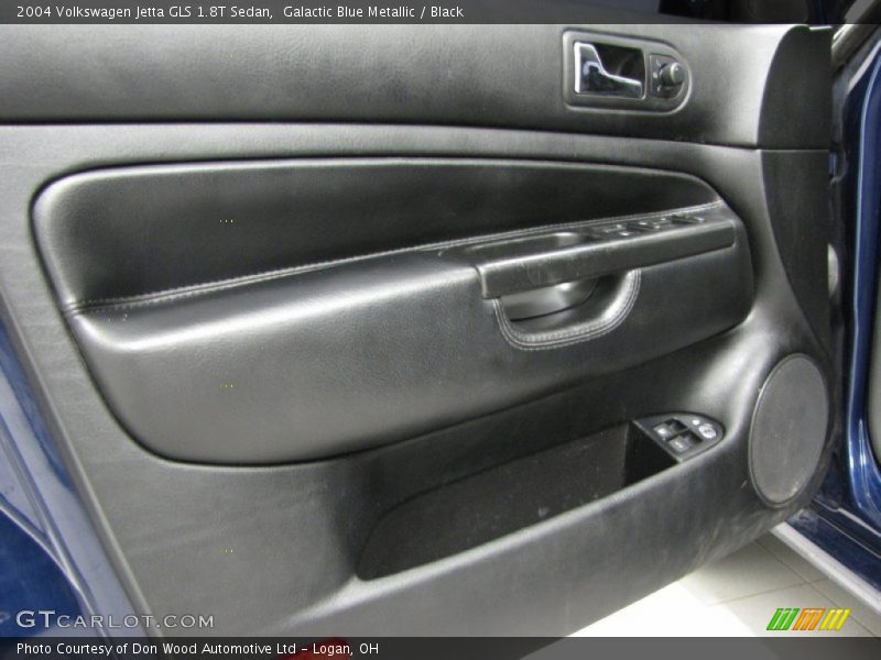 Galactic Blue Metallic / Black 2004 Volkswagen Jetta GLS 1.8T Sedan
