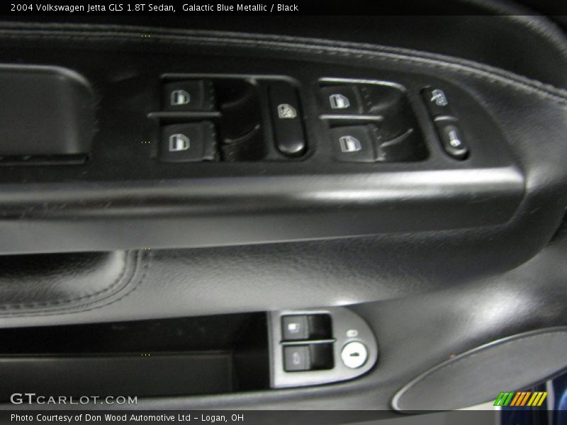 Galactic Blue Metallic / Black 2004 Volkswagen Jetta GLS 1.8T Sedan