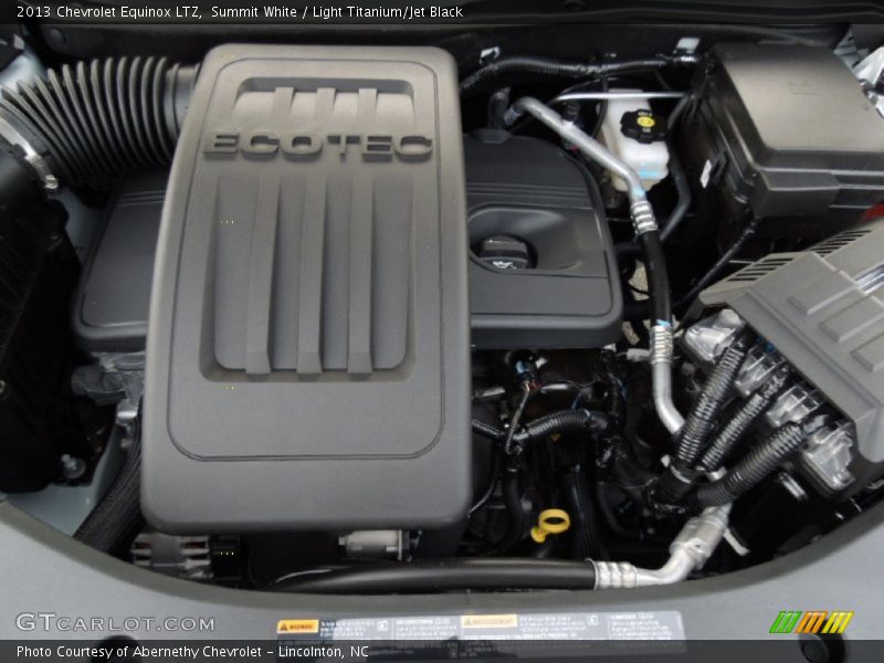 Summit White / Light Titanium/Jet Black 2013 Chevrolet Equinox LTZ