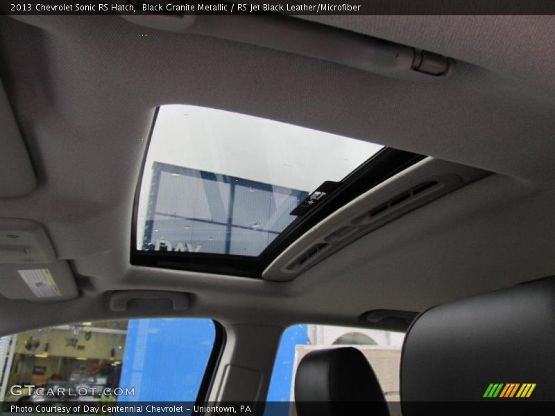 Sunroof of 2013 Sonic RS Hatch
