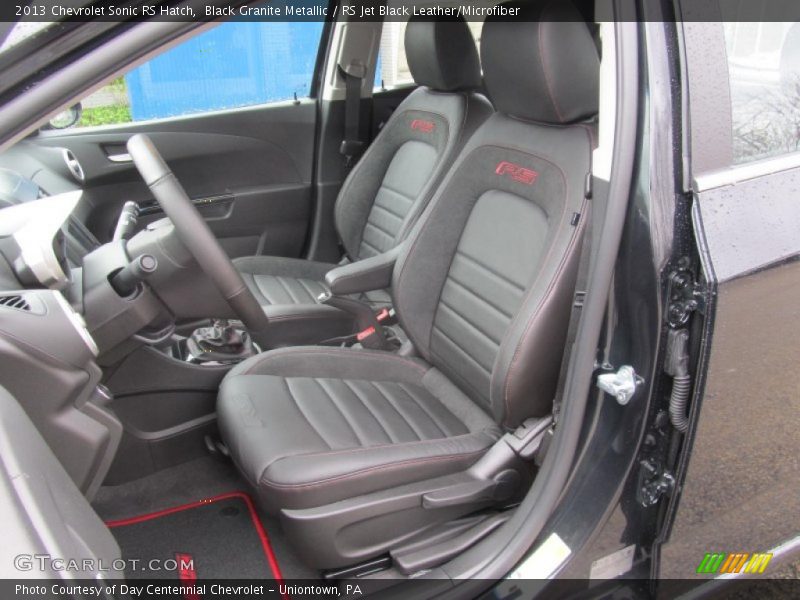 Front Seat of 2013 Sonic RS Hatch