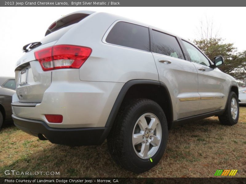 Bright Silver Metallic / Black 2013 Jeep Grand Cherokee Laredo