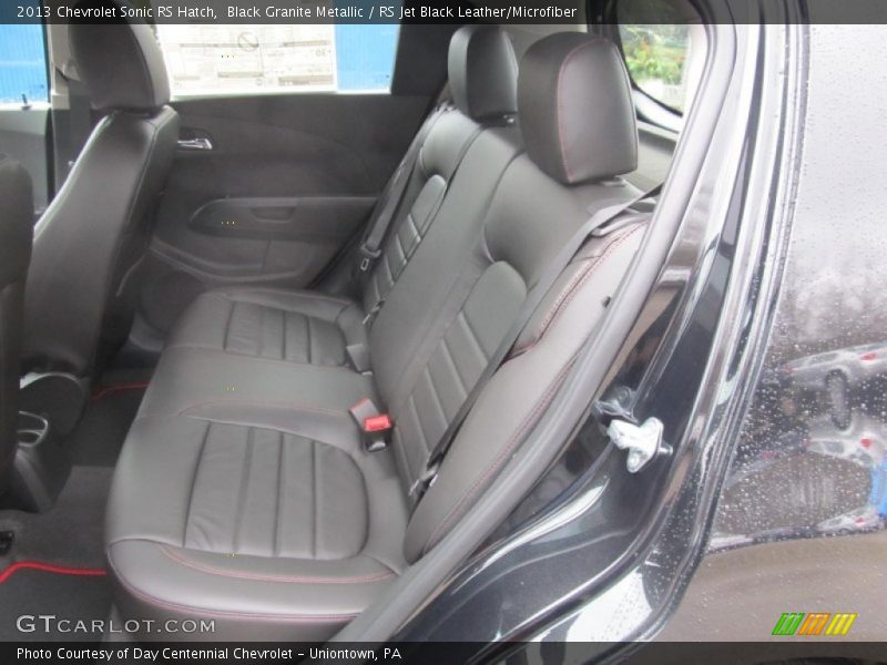 Rear Seat of 2013 Sonic RS Hatch