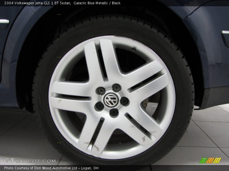 Galactic Blue Metallic / Black 2004 Volkswagen Jetta GLS 1.8T Sedan