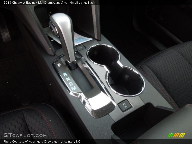 Champagne Silver Metallic / Jet Black 2013 Chevrolet Equinox LS