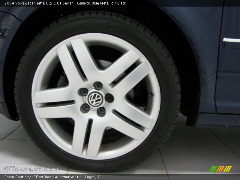 Galactic Blue Metallic / Black 2004 Volkswagen Jetta GLS 1.8T Sedan