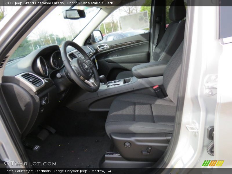 Bright Silver Metallic / Black 2013 Jeep Grand Cherokee Laredo