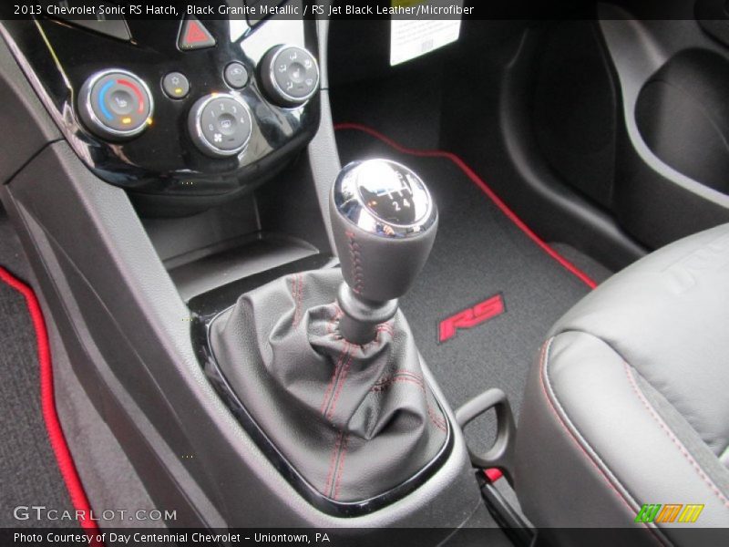  2013 Sonic RS Hatch 6 Speed Manual Shifter