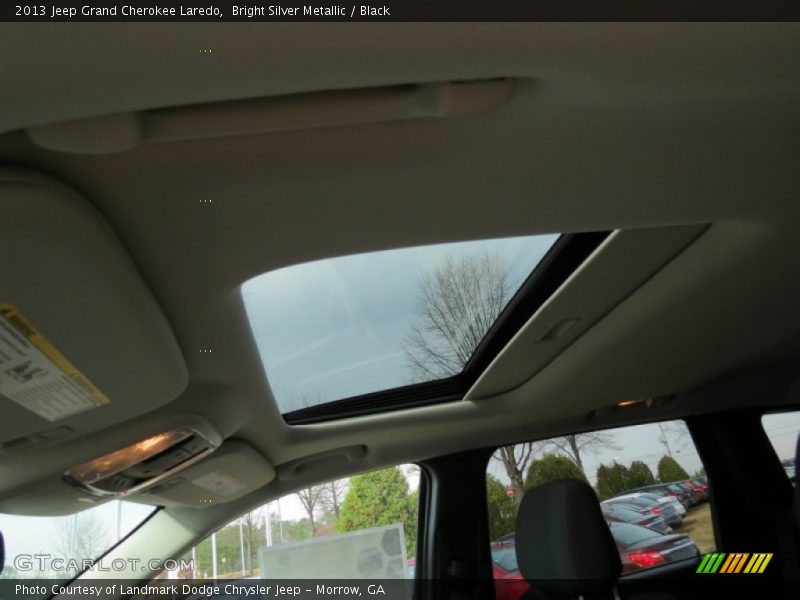 Bright Silver Metallic / Black 2013 Jeep Grand Cherokee Laredo