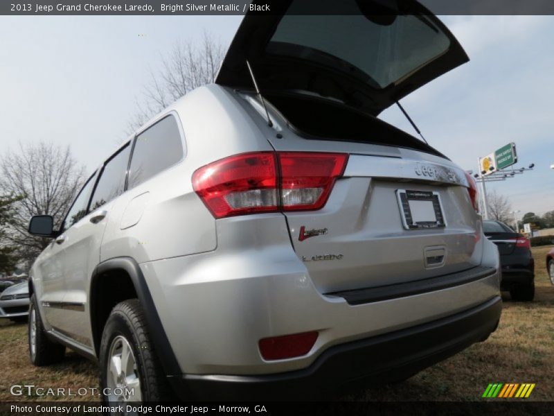 Bright Silver Metallic / Black 2013 Jeep Grand Cherokee Laredo