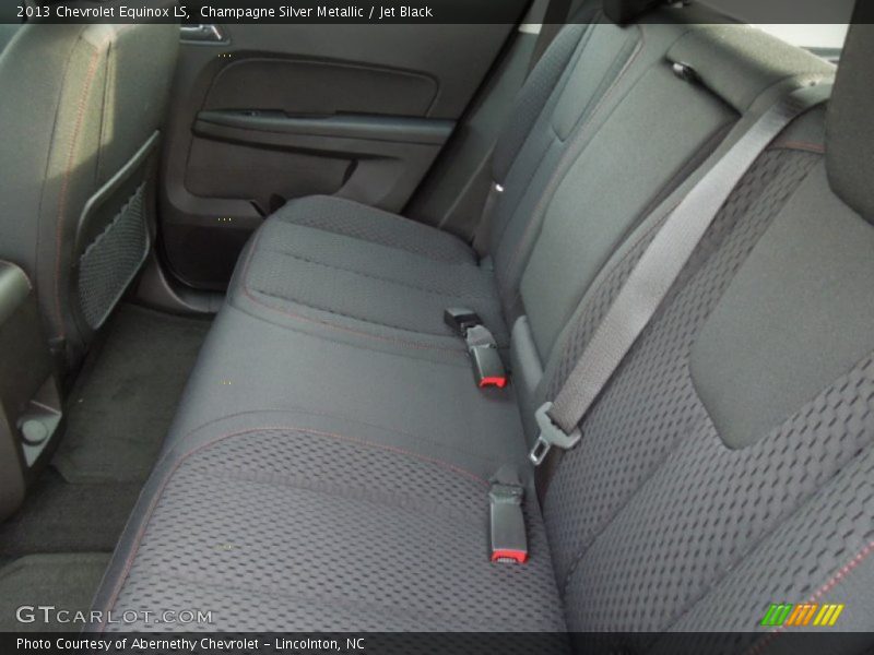 Champagne Silver Metallic / Jet Black 2013 Chevrolet Equinox LS