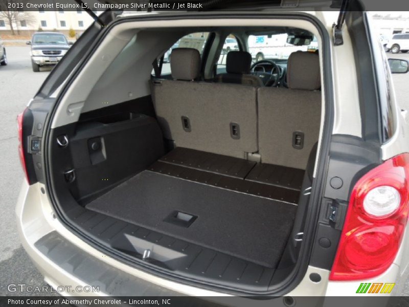 Champagne Silver Metallic / Jet Black 2013 Chevrolet Equinox LS