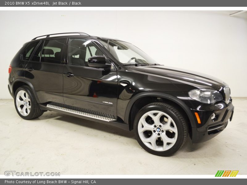 Jet Black / Black 2010 BMW X5 xDrive48i