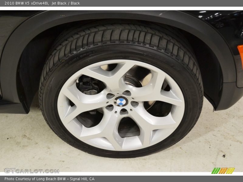 Jet Black / Black 2010 BMW X5 xDrive48i