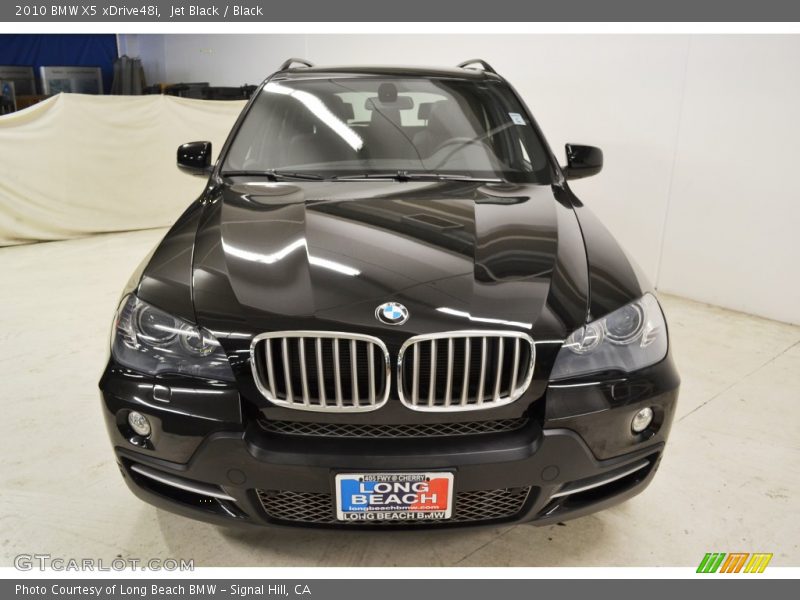 Jet Black / Black 2010 BMW X5 xDrive48i