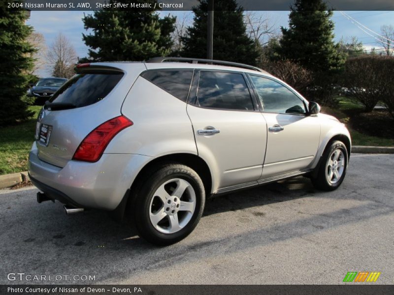 Sheer Silver Metallic / Charcoal 2004 Nissan Murano SL AWD