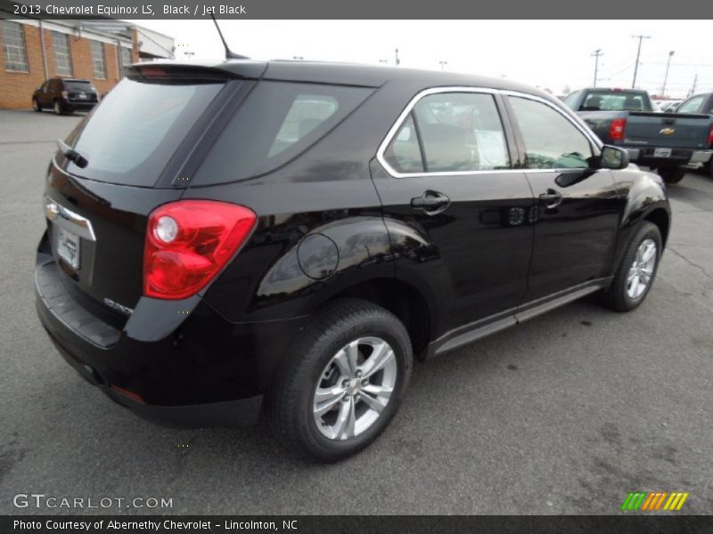 Black / Jet Black 2013 Chevrolet Equinox LS