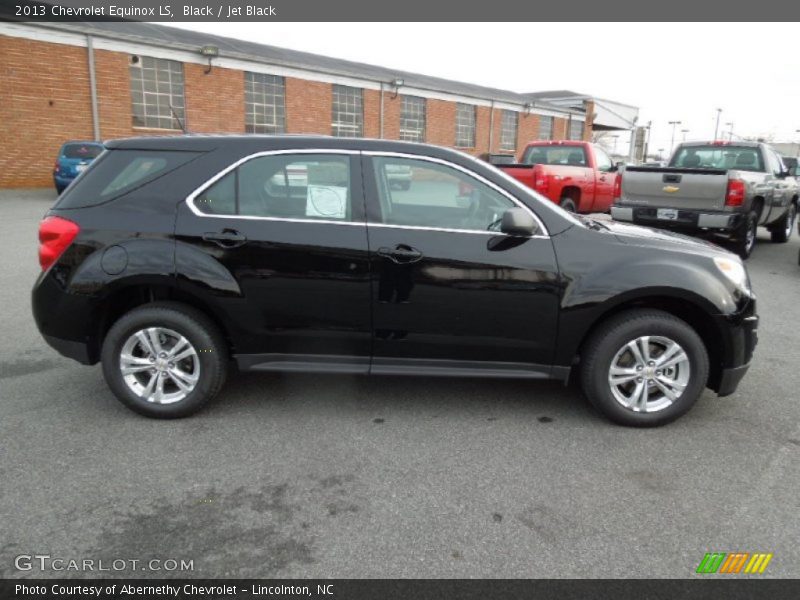 Black / Jet Black 2013 Chevrolet Equinox LS
