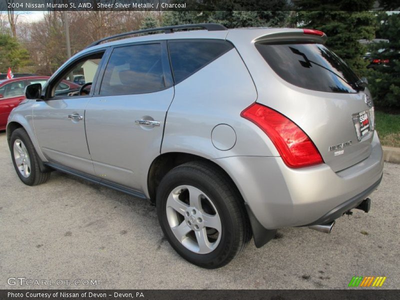Sheer Silver Metallic / Charcoal 2004 Nissan Murano SL AWD