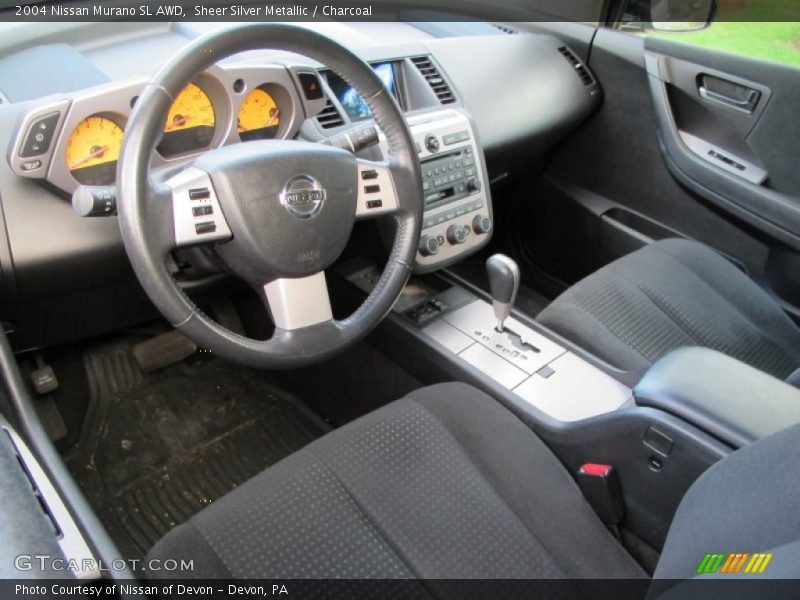 Charcoal Interior - 2004 Murano SL AWD 