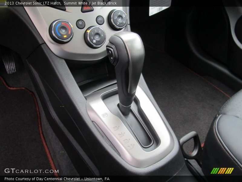  2013 Sonic LTZ Hatch 6 Speed Automatic Shifter