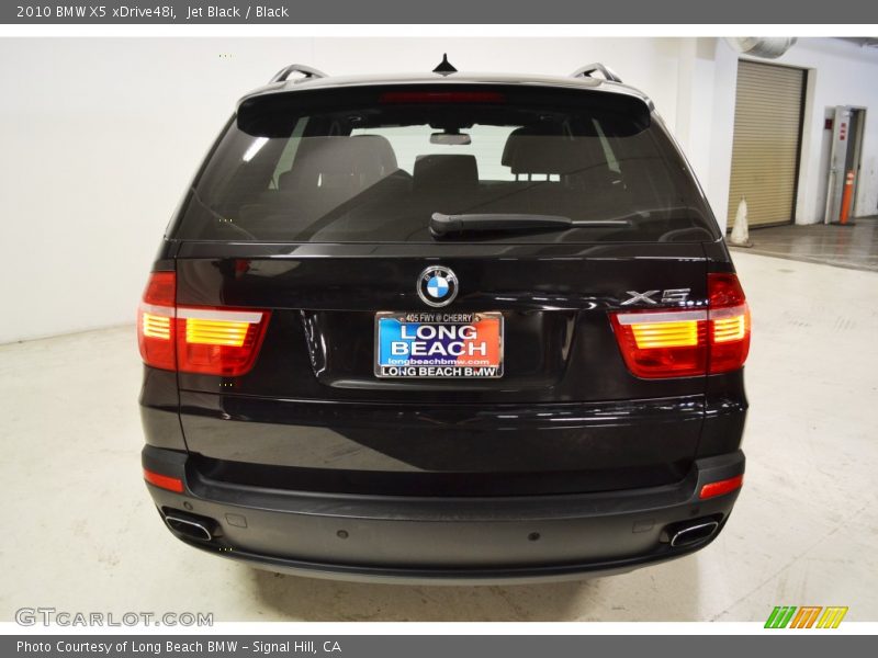 Jet Black / Black 2010 BMW X5 xDrive48i