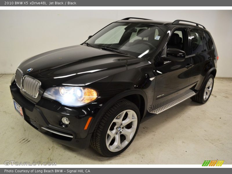 Jet Black / Black 2010 BMW X5 xDrive48i