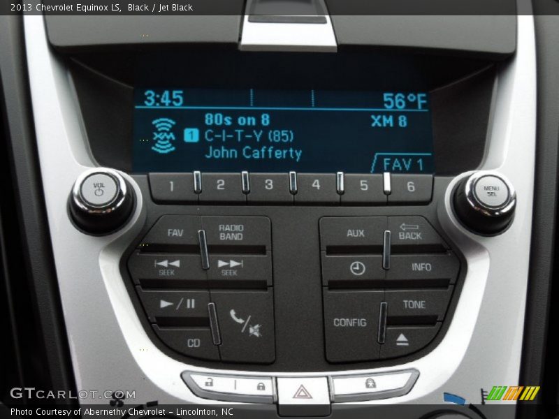 Black / Jet Black 2013 Chevrolet Equinox LS