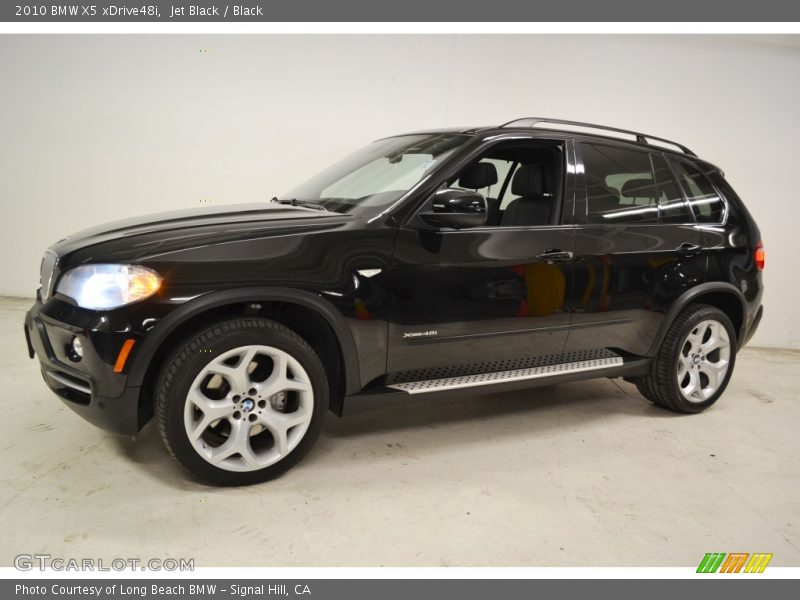 Jet Black / Black 2010 BMW X5 xDrive48i