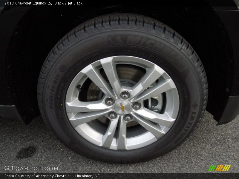 Black / Jet Black 2013 Chevrolet Equinox LS