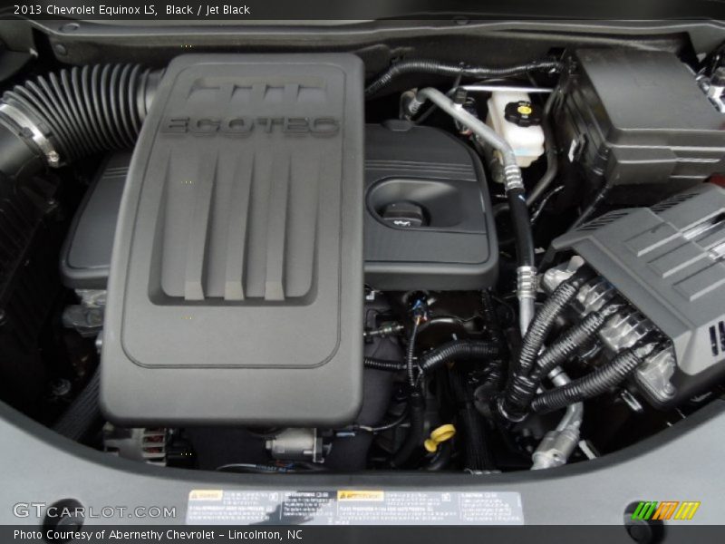 Black / Jet Black 2013 Chevrolet Equinox LS