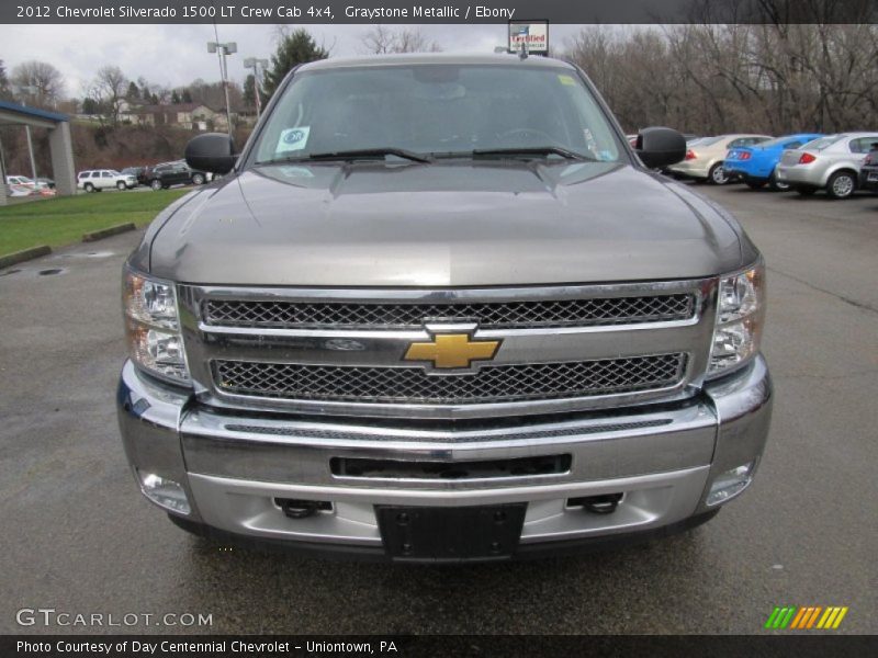 Graystone Metallic / Ebony 2012 Chevrolet Silverado 1500 LT Crew Cab 4x4