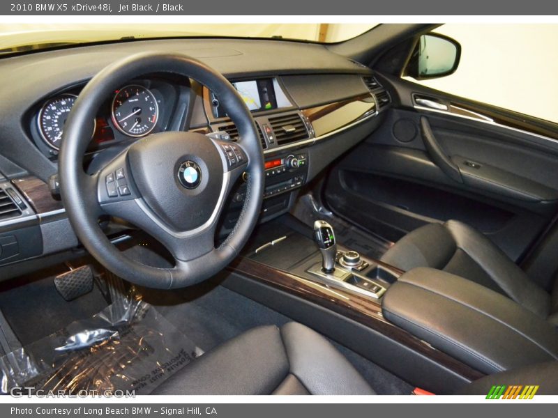 Jet Black / Black 2010 BMW X5 xDrive48i