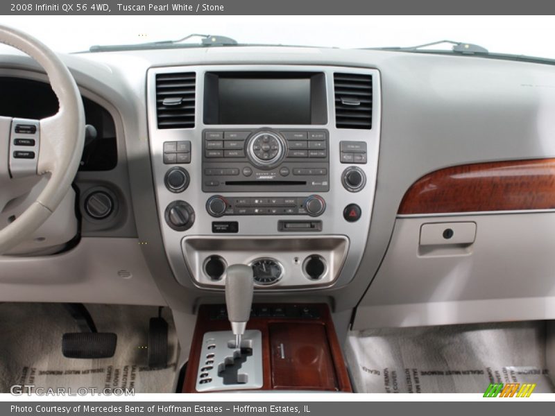 Tuscan Pearl White / Stone 2008 Infiniti QX 56 4WD