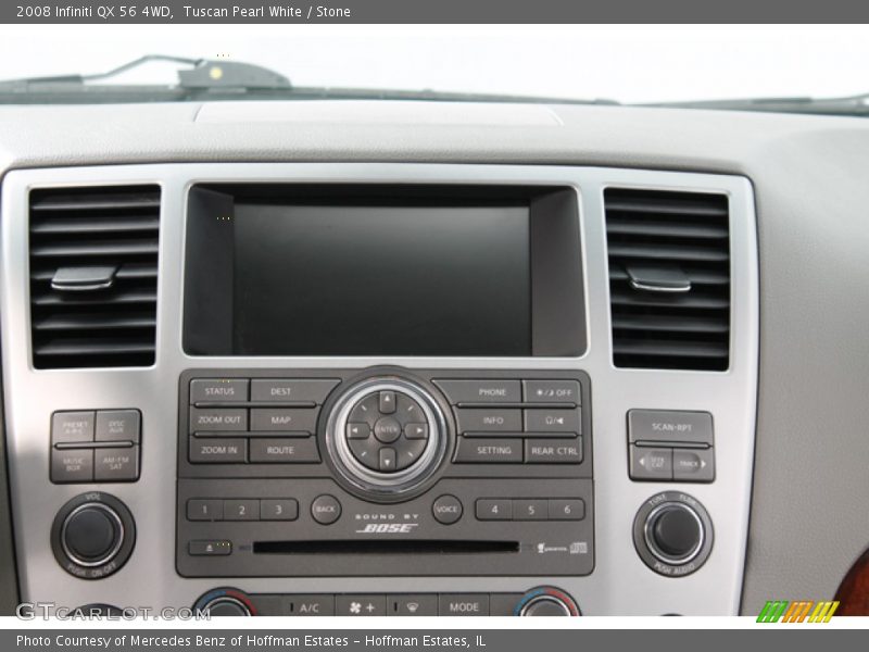 Tuscan Pearl White / Stone 2008 Infiniti QX 56 4WD