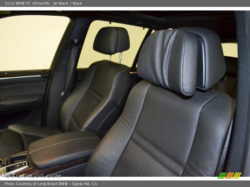 Jet Black / Black 2010 BMW X5 xDrive48i